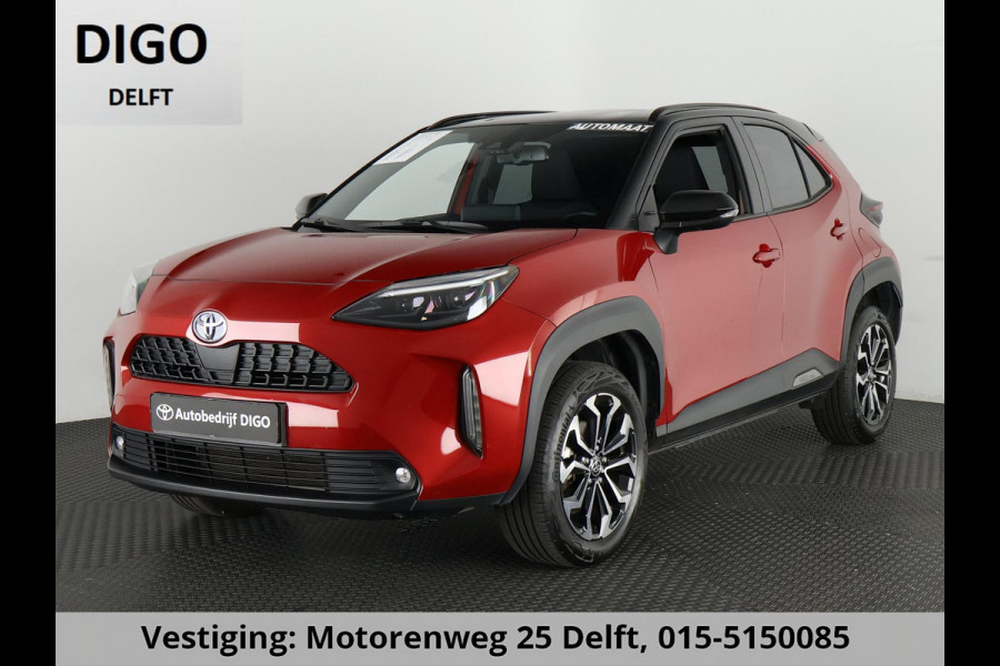 Toyota Yaris Cross 1.5 HYBRID DYNAMIC BI-TONE AUTOMAAT CARPLAY NAVIGATIE. CAMERA .COMPLEET. GARANTIE TOT 5- 2033!