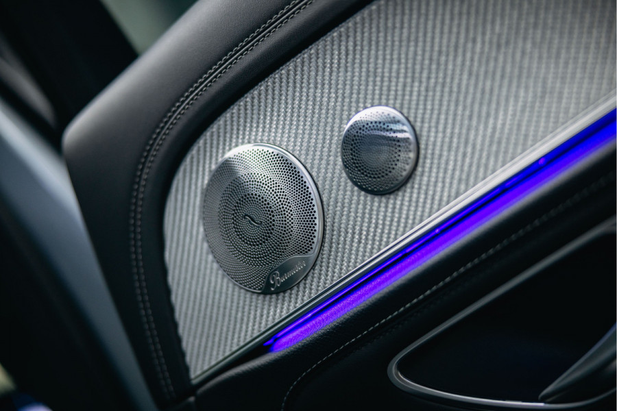 Mercedes-Benz E-Klasse AMG 63 S 4MATIC Premium Plus | Burmester 3D | Carbon interieur en exterieur| Dealer onderhouden | Sportuitlaat | 360 Camera | Head-Up |