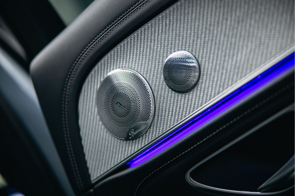Mercedes-Benz E-Klasse AMG 63 S 4MATIC Premium Plus | Burmester 3D | Carbon interieur en exterieur| Dealer onderhouden | Sportuitlaat | 360 Camera | Head-Up |