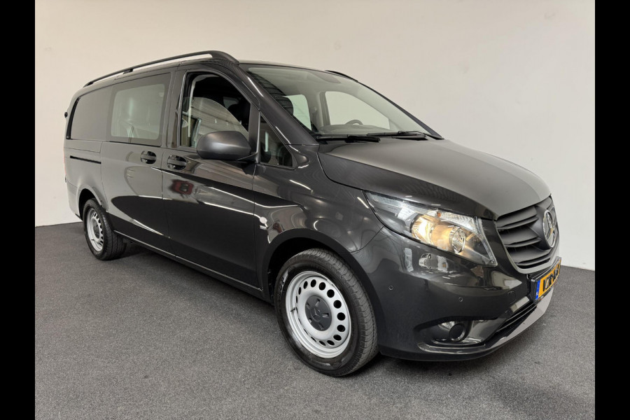 Mercedes-Benz Vito 114 CDI Lang Dubbele Cabine Automaat | Airco | Navigatie | Apple Caraplay/Android Auto | Bluetooth | Parkeersensoren 6-zits