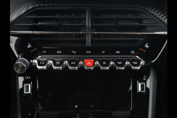 Peugeot e-208 EV GT 350 50 kWh | Stoelverwarming | Adaptive cruise | Camera | Leder-Alcantara | Keyless | Navigatie | Full LED | DAB | Climate control | Dodehoek detectie | Parkeerhulp