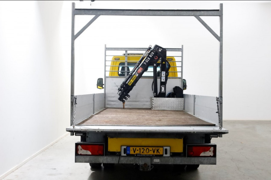 Mercedes-Benz Sprinter 516 CDI 163pk E6 Open Laadbak+HIAB T-CLX 029 Kraan PTO/Trekhaak 3500kg 01-2019