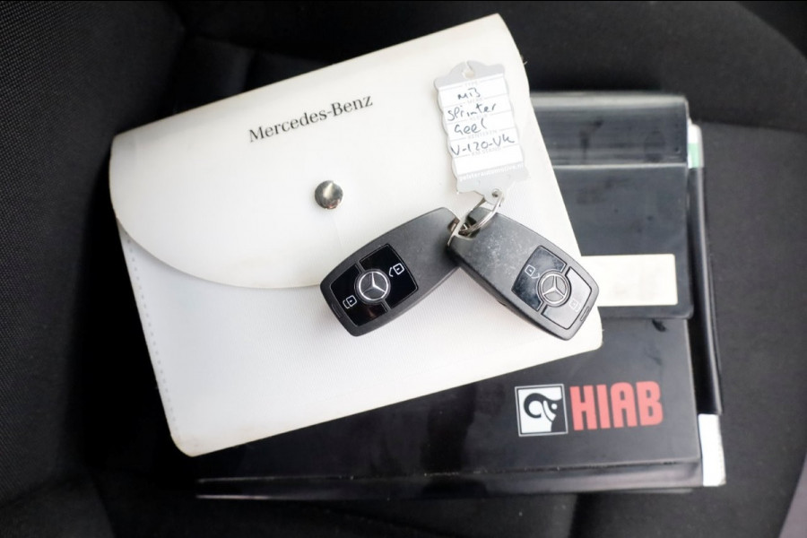 Mercedes-Benz Sprinter 516 CDI 163pk E6 Open Laadbak+HIAB T-CLX 029 Kraan PTO/Trekhaak 3500kg 01-2019