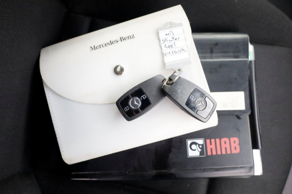 Mercedes-Benz Sprinter 516 CDI 163pk E6 Open Laadbak+HIAB T-CLX 029 Kraan PTO/Trekhaak 3500kg 01-2019