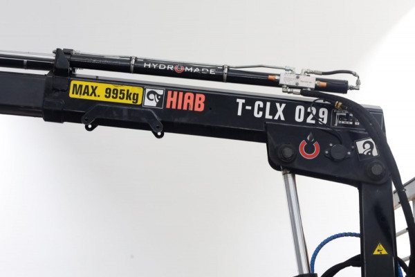 Mercedes-Benz Sprinter 516 CDI 163pk E6 Open Laadbak+HIAB T-CLX 029 Kraan PTO/Trekhaak 3500kg 01-2019