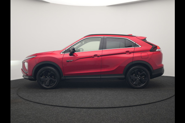 Mitsubishi Eclipse Cross 2.4 Black Edition Plug In Hybrid 188pk Dealer O.H. PHEV | Trekhaak Afn. | 360 Camera | Adaptive Cruise | Sportstoelen & Stuur Verwarmd | Navigatie Via TomTom | Apple Carplay | Keyless | Blis | DAB |