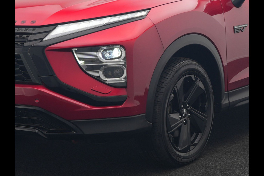 Mitsubishi Eclipse Cross 2.4 Black Edition Plug In Hybrid 188pk Dealer O.H. PHEV | Trekhaak Afn. | 360 Camera | Adaptive Cruise | Sportstoelen & Stuur Verwarmd | Navigatie Via TomTom | Apple Carplay | Keyless | Blis | DAB |