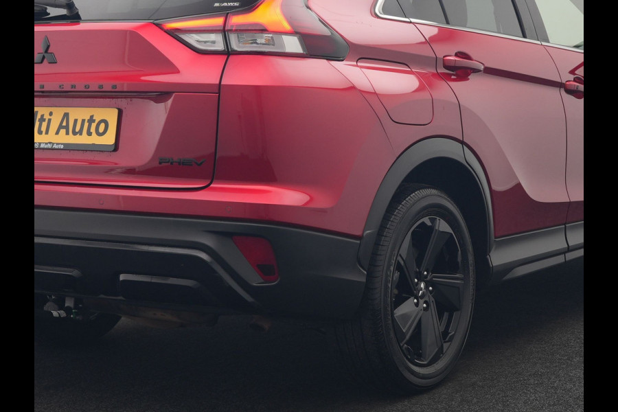 Mitsubishi Eclipse Cross 2.4 Black Edition Plug In Hybrid 188pk Dealer O.H. PHEV | Trekhaak Afn. | 360 Camera | Adaptive Cruise | Sportstoelen & Stuur Verwarmd | Navigatie Via TomTom | Apple Carplay | Keyless | Blis | DAB |
