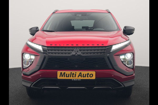 Mitsubishi Eclipse Cross 2.4 Black Edition Plug In Hybrid 188pk Dealer O.H. PHEV | Trekhaak Afn. | 360 Camera | Adaptive Cruise | Sportstoelen & Stuur Verwarmd | Navigatie Via TomTom | Apple Carplay | Keyless | Blis | DAB |