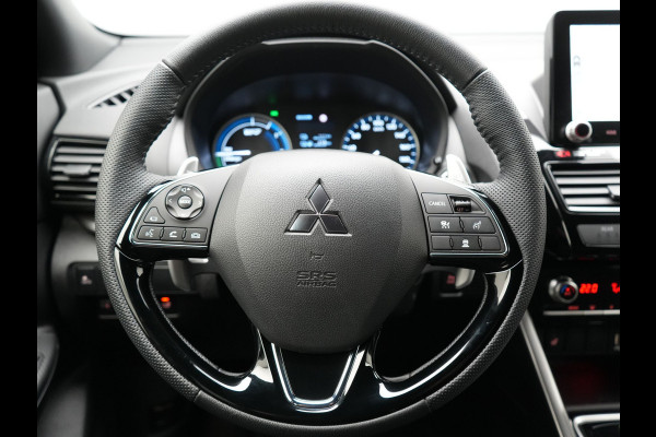 Mitsubishi Eclipse Cross 2.4 Black Edition Plug In Hybrid 188pk Dealer O.H. PHEV | Trekhaak Afn. | 360 Camera | Adaptive Cruise | Sportstoelen & Stuur Verwarmd | Navigatie Via TomTom | Apple Carplay | Keyless | Blis | DAB |