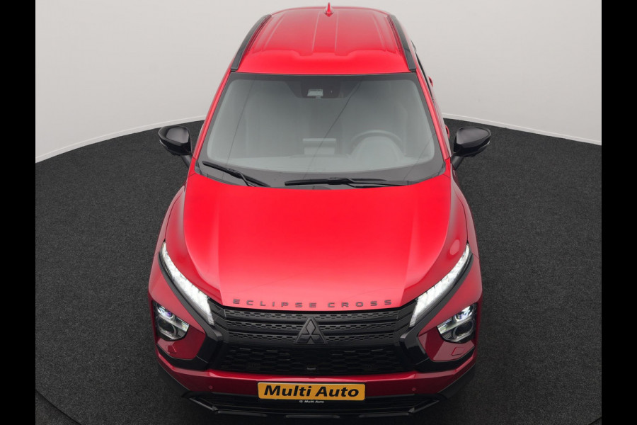 Mitsubishi Eclipse Cross 2.4 Black Edition Plug In Hybrid 188pk Dealer O.H. PHEV | Trekhaak Afn. | 360 Camera | Adaptive Cruise | Sportstoelen & Stuur Verwarmd | Navigatie Via TomTom | Apple Carplay | Keyless | Blis | DAB |