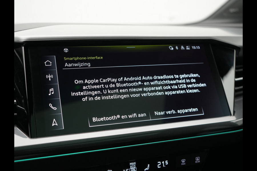 Audi Q4 e-tron 50 quattro S edition 77 kWh 299pk | Trekhaak Af Fabriek | Panodak | Adaptive Cruise | Head Up | Sonos Audio | Camera | Lederen Sportstoelen Memory & Verwarmd | Virtual | Navigatie | Keyless | 21"L.M |