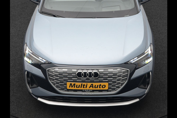 Audi Q4 e-tron 50 quattro S edition 77 kWh 299pk | Trekhaak Af Fabriek | Panodak | Adaptive Cruise | Head Up | Sonos Audio | Camera | Lederen Sportstoelen Memory & Verwarmd | Virtual | Navigatie | Keyless | 21"L.M |