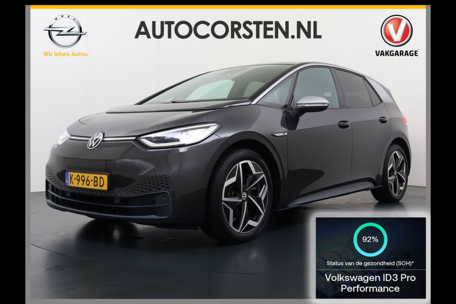 Volkswagen ID.3 First Plus 58kWh SOH 92% Navi-Pro Adap.Cruise Camera Ecc Apple Carplay Android Auto Stoel+Stuur verwarming Lmv 19" Stoelverwarming Matrix led Privacy Glas Keyless Rijstrooksensor 1e Eigenaar Origineel Nederlandse Auto