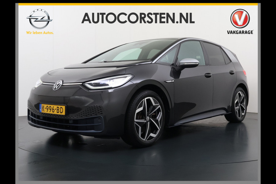Volkswagen ID.3 First Plus 58kWh SOH 92% Navi-Pro Adap.Cruise Camera Ecc Apple Carplay Android Auto Stoel+Stuur verwarming Lmv 19" Stoelverwarming Matrix led Privacy Glas Keyless Rijstrooksensor 1e Eigenaar Origineel Nederlandse Auto