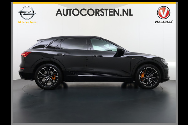 Audi e-tron 55 Quattro Advanced 95kWh SOH 92% Trekhaak Leder+Memory Apple Carplay Android Auto Navi Ecc Stoelverwarming Cruise Control Pdc Lmv 21" Elek.Stoelen Elek.Achterklep Led Contourstoelen Comfortsleutel Keyless Origineel Nederlandse Auto Nieuwprijs  €97.748,-
