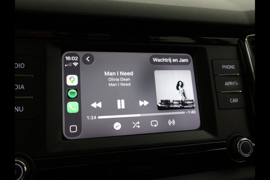 Škoda Kodiaq 1.5 TSI 150 PK DSG 7-PERSOONS + TREKHAAK | APPLE CARPLAY | STUUR / STOELVERWARMING