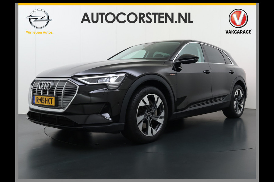 Audi e-tron 55 Quattro Edition 95kWh SOH 93% Leder Trekhaak Navi Ecc Cruise Control Pdc Elek.Achterklep Stoelverwarming Lmv 20" Led DAB 1e Eigenaar Origineel Nederlandse Auto