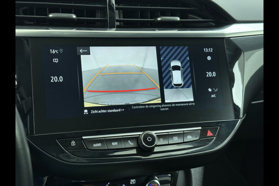 Opel CORSA-E Elegance 50kWh SOH 90% Navi Ecc 360°Camera Cruise Control Apple Carplay Android Auto Pdc Keyless Privacy Glas Led Lane Assist Lmv Drive Mode Regen-Lichtsensor Bluetooth Origineel Nederlandse Auto Zeer Compleet!