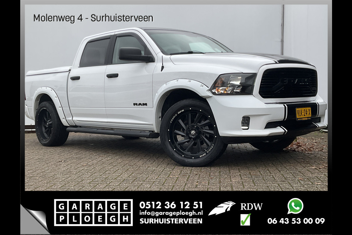 Dodge Ram 1500 5-Pers 5.7 V8 4x4 Crew Cab Leer Bodykit Rebel Camera Trekhaak