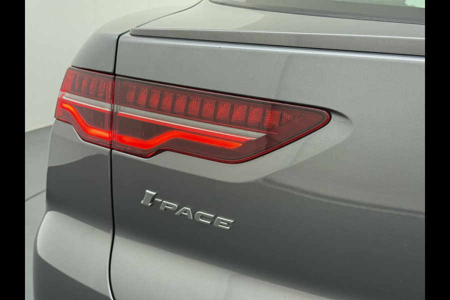 Jaguar I-PACE EV400 S AWD 90kWh Leder+Memory Panoramadak Camera Meridian®-Audio Stoelverwarming Navi Ecc Apple Carplay Android Auto Cruise Con Elek.Voorstoelen Voorruitverwarming DAB+ Led Verkeersbord detectie Rijstrooksensor Wifi Origineel Nederlandse Auto