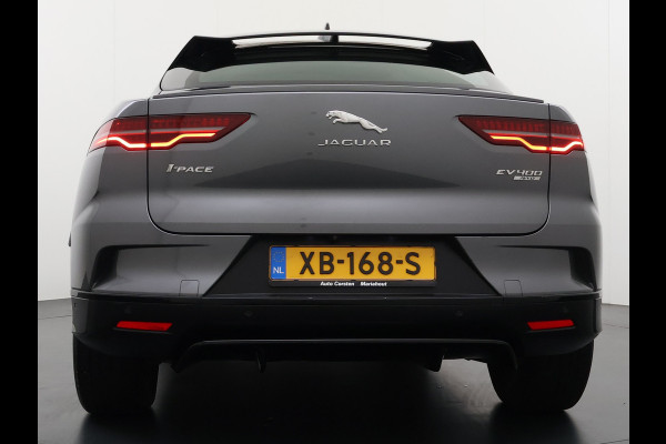 Jaguar I-PACE EV400 S AWD 90kWh Leder+Memory Panoramadak Camera Meridian®-Audio Stoelverwarming Navi Ecc Apple Carplay Android Auto Cruise Con Elek.Voorstoelen Voorruitverwarming DAB+ Led Verkeersbord detectie Rijstrooksensor Wifi Origineel Nederlandse Auto