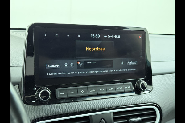 Hyundai Kona 1.6GDI HEV Hybride Premium Leder Trekhaak Krell®-Audio Adap.Cruise Stoel Verwarming/Ventilatie Camera Apple Carplay Android Auto Keyless Elek.Stoelen Lmv Head-Up Display Lane Assist Blind-Spot Monitoring Origineel Nederlandse Auto 1e Eigenaar