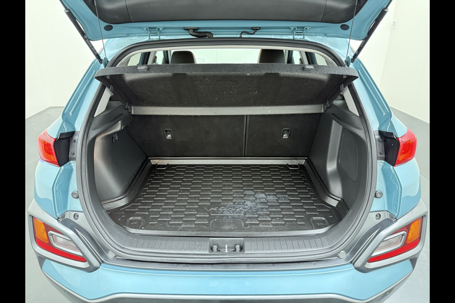 Hyundai Kona 1.6GDI HEV Hybride Premium Leder Trekhaak Krell®-Audio Adap.Cruise Stoel Verwarming/Ventilatie Camera Apple Carplay Android Auto Keyless Elek.Stoelen Lmv Head-Up Display Lane Assist Blind-Spot Monitoring Origineel Nederlandse Auto 1e Eigenaar