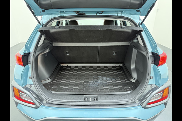 Hyundai Kona 1.6GDI HEV Hybride Premium Leder Trekhaak Krell®-Audio Adap.Cruise Stoel Verwarming/Ventilatie Camera Apple Carplay Android Auto Keyless Elek.Stoelen Lmv Head-Up Display Lane Assist Blind-Spot Monitoring Origineel Nederlandse Auto 1e Eigenaar