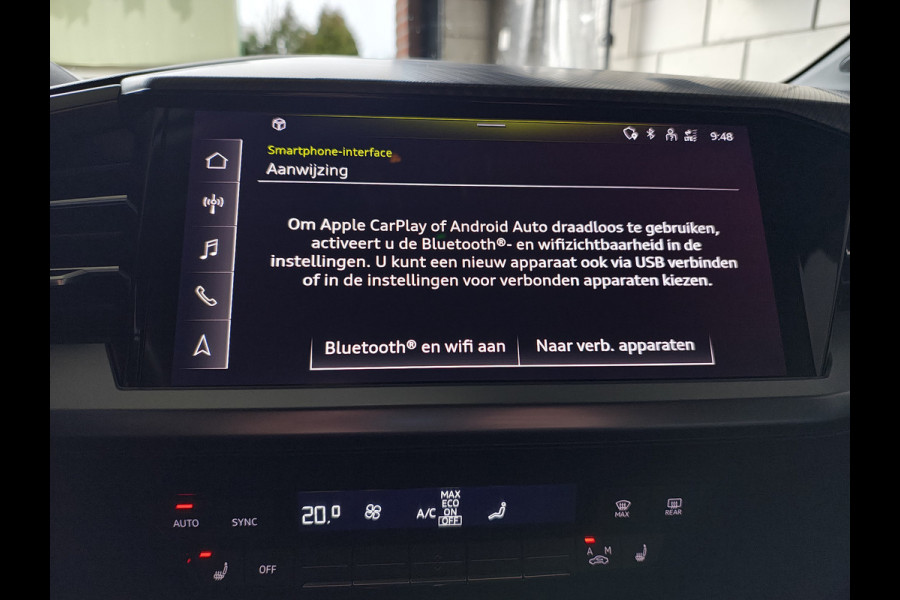 Audi Q4 e-tron 40 Advanced Edition 77kWh SOH 94% Adap.Cruise Trekhaak Navi-Plus Apple Carplay Android Auto Ecc Pdc Matrix Led Sportstoelen DAB Stoelverwarming Led Lmv 19" Elek.Achterklep Led-a-licht dynamisch 1e Eigenaar Origineel Nederlandse Auto 1.000kg Trekgewicht