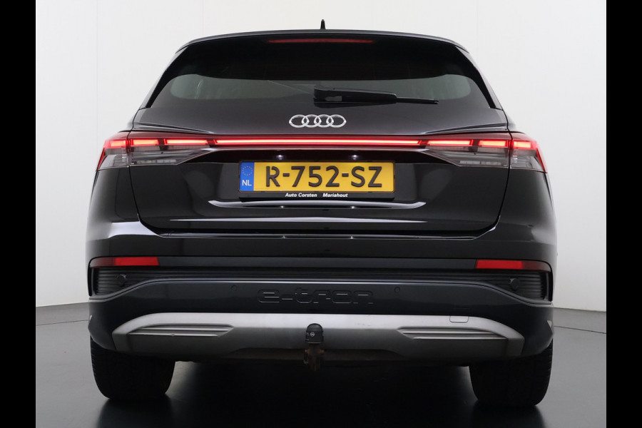 Audi Q4 e-tron 40 Advanced Edition 77kWh SOH 94% Adap.Cruise Trekhaak Navi-Plus Apple Carplay Android Auto Ecc Pdc Matrix Led Sportstoelen DAB Stoelverwarming Led Lmv 19" Elek.Achterklep Led-a-licht dynamisch 1e Eigenaar Origineel Nederlandse Auto 1.000kg Trekgewicht