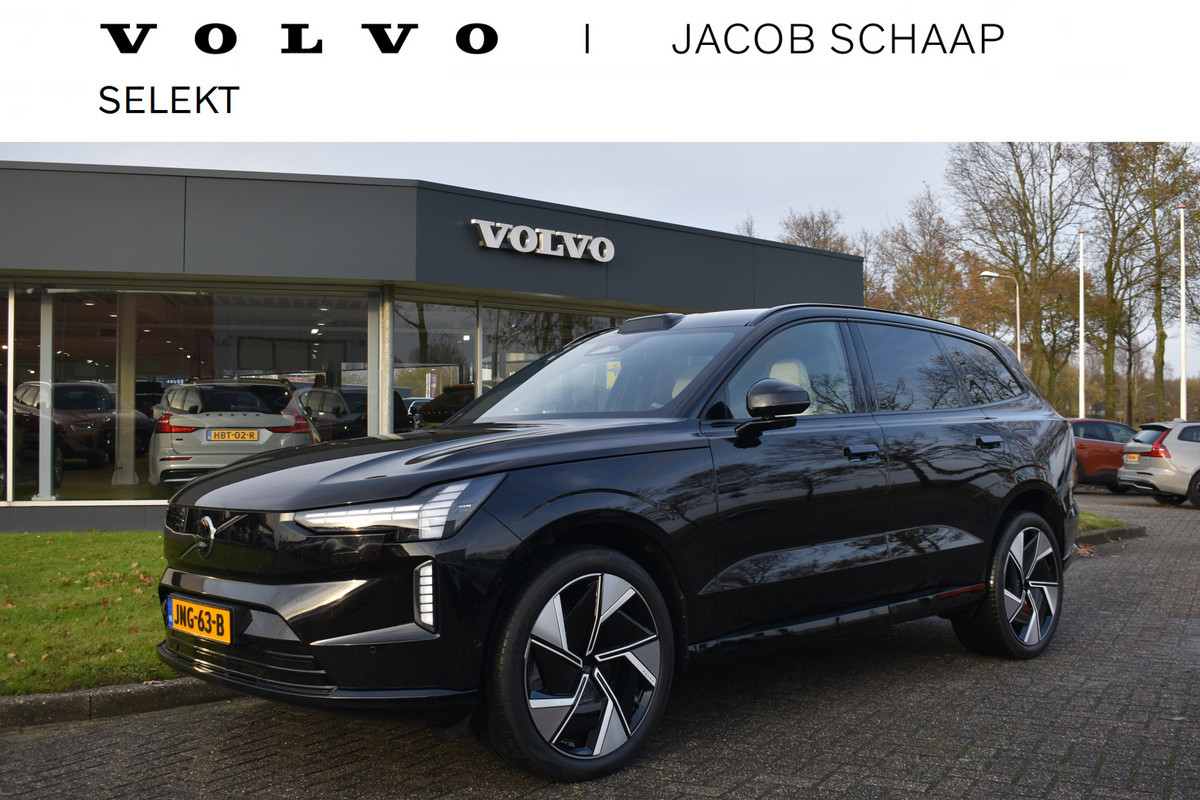 Volvo EX90 7P Twin Performance Ultra 517PK | DEMO | Luchtvering | B&W | Woolblend | 360 Camera | 22"LMV |