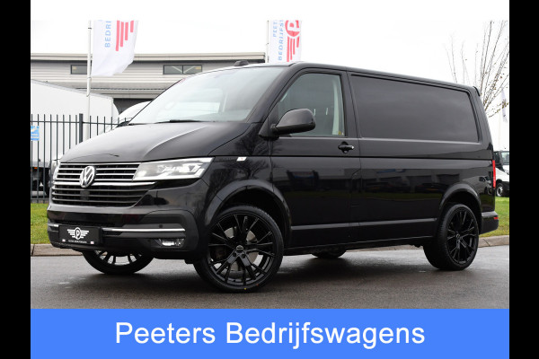 Volkswagen Transporter 2.0 TDI L1H1 Bulli Black Edition Virtual, Adaptieve Cruise, Carplay, LED, Stoelverwarming, 199pk, Automaat, Uniek!