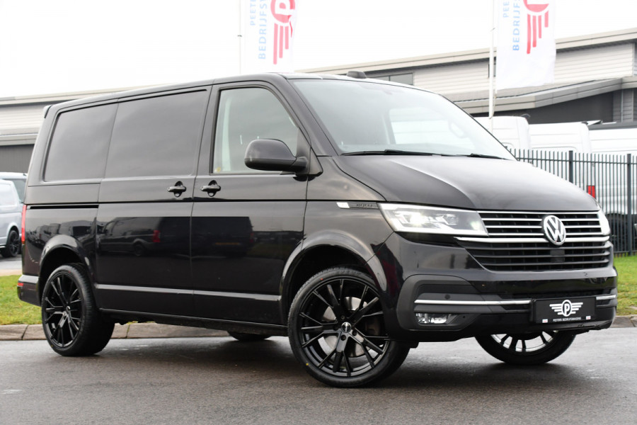 Volkswagen Transporter 2.0 TDI L1H1 Bulli Black Edition Virtual, Adaptieve Cruise, Carplay, LED, Stoelverwarming, 199pk, Automaat, Uniek!