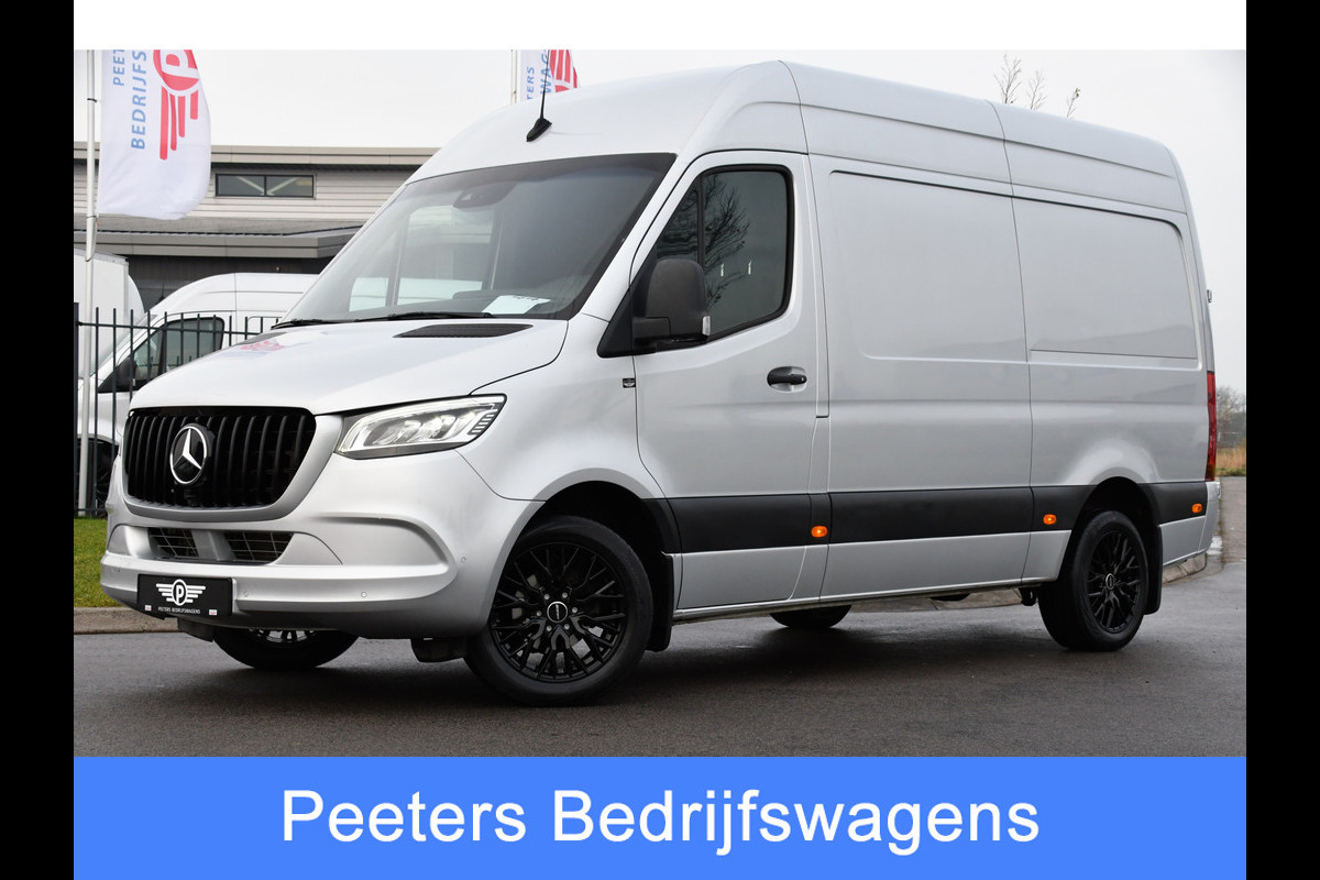 Mercedes-Benz Sprinter 319 V6 3.0 CDI L2H2 AMG Edition Adaptieve Cruise, 360 Camera, Carplay, 10,5'' Mbux, LED, Automaat, Standkachel, Stoelverwarming, Trekhaak, Uniek!
