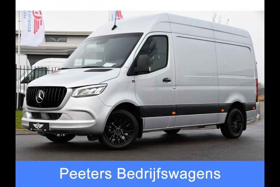 Mercedes-Benz Sprinter 319 V6 3.0 CDI L2H2 AMG Edition Adaptieve Cruise, 360 Camera, Carplay, 10,5'' Mbux, LED, Automaat, Standkachel, Stoelverwarming, Trekhaak, Uniek!