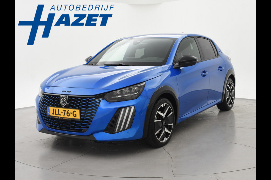 Peugeot 208 1.2 PT 100 PK GT + SPORTSTOELEN | 17 INCH | CAMERA | SFEERVERLICHTING | NAVIGATIE | CARPLAY | DAB