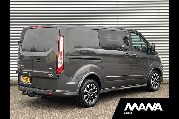 Ford Transit Custom 310 2.0 TDCI L1H1 Sport DC Automaat LM velgen Airco Cruise Trekhaak