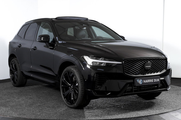 Volvo XC60 2.0 T8 Plug-in hybrid AWD Plus Black Edition - Facelift | S/K Panodak | Dig.Cockpit | Adapt.Cruise | Stoel-+Stuurverw. | 360 Camera | NAV+App.Connect | Auto.Airco | Harmon Kardon | LM 21" | 2496