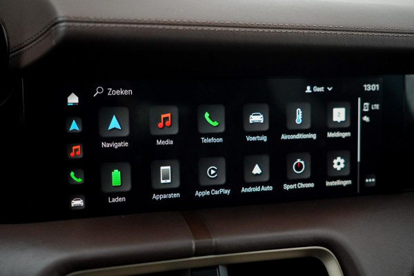 Porsche Taycan 79 kWh / Krijt / Pano / Stoelverwarming + Koeling / Warmtepomp / Luchtvering