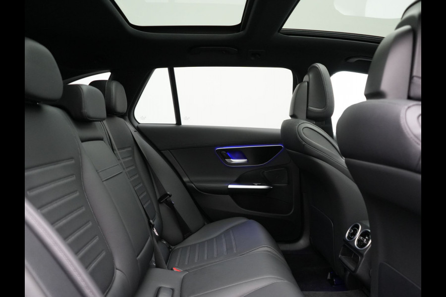 Mercedes-Benz C-Klasse Estate 300 e AMG PHEV 313pk Dealer O.H. PHEV | Panodak | Camera | Lederen Sportstoelen Memory & Verwarmd | Apple Carplay | Sfeerverlichting | Navigatie | Cruise Control | DAB |