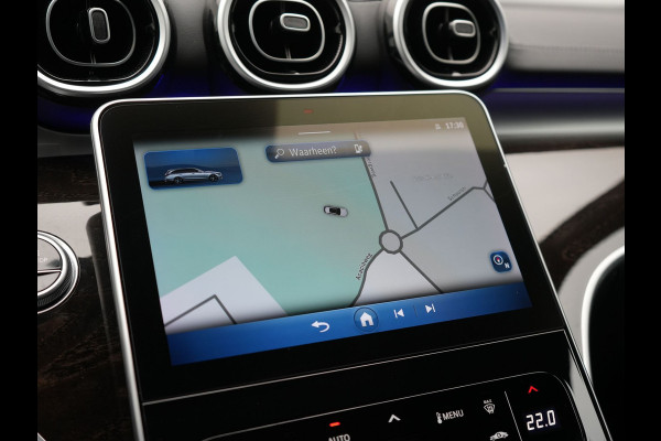 Mercedes-Benz C-Klasse Estate 300 e AMG PHEV 313pk Dealer O.H. PHEV | Panodak | Camera | Lederen Sportstoelen Memory & Verwarmd | Apple Carplay | Sfeerverlichting | Navigatie | Cruise Control | DAB |