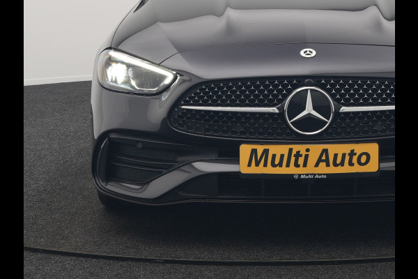 Mercedes-Benz C-Klasse Estate 300 e AMG PHEV 313pk Dealer O.H. PHEV | Panodak | Camera | Lederen Sportstoelen Memory & Verwarmd | Apple Carplay | Sfeerverlichting | Navigatie | Cruise Control | DAB |