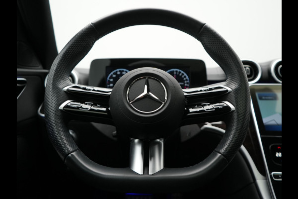 Mercedes-Benz C-Klasse Estate 300 e AMG PHEV 313pk Dealer O.H. PHEV | Panodak | Camera | Lederen Sportstoelen Memory & Verwarmd | Apple Carplay | Sfeerverlichting | Navigatie | Cruise Control | DAB |
