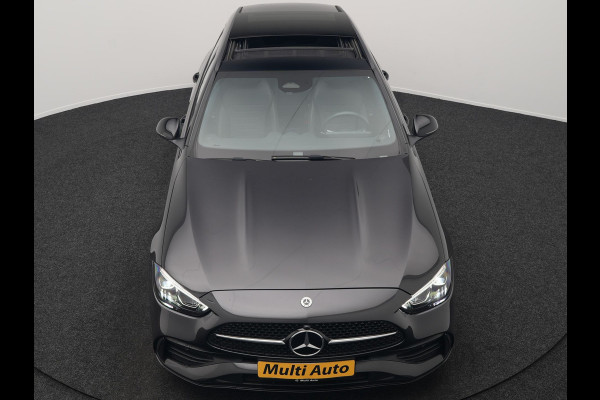 Mercedes-Benz C-Klasse Estate 300 e AMG PHEV 313pk Dealer O.H. PHEV | Panodak | Camera | Lederen Sportstoelen Memory & Verwarmd | Apple Carplay | Sfeerverlichting | Navigatie | Cruise Control | DAB |