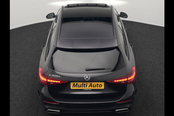 Mercedes-Benz C-Klasse Estate 300 e AMG PHEV 313pk Dealer O.H. PHEV | Panodak | Camera | Lederen Sportstoelen Memory & Verwarmd | Apple Carplay | Sfeerverlichting | Navigatie | Cruise Control | DAB |