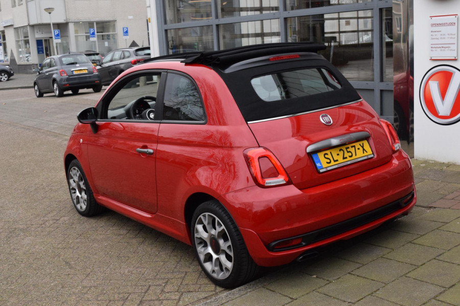 Fiat 500C 80pk Turbo Sport|Xenon|Beats|Nav|Carplay