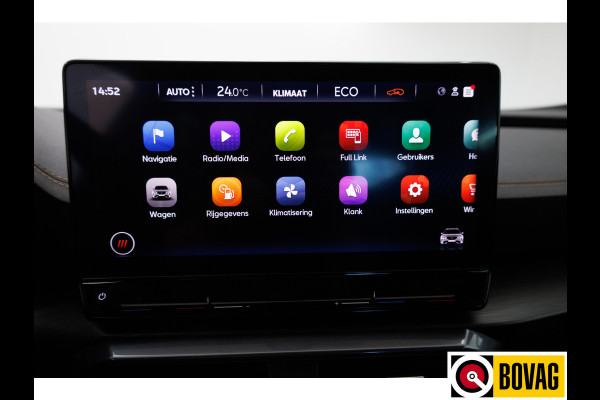 CUPRA Formentor 1.4 e-Hybrid Business 204 PK automaat | Adap. cruise | Camera | Navigatie | App. connect | Draadloze telefoonlader, sfeerverlichting, Led