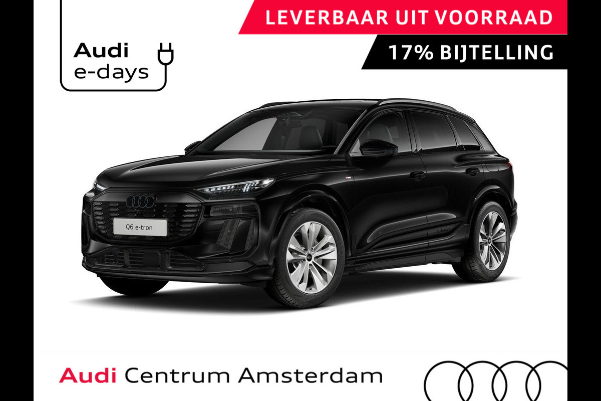 Audi Q6 e-tron S edition 83Kwh 252 PK SUV | Tech pakket pro | Adaptive luchtvering | Glazen panoramadak | Privacy glas |