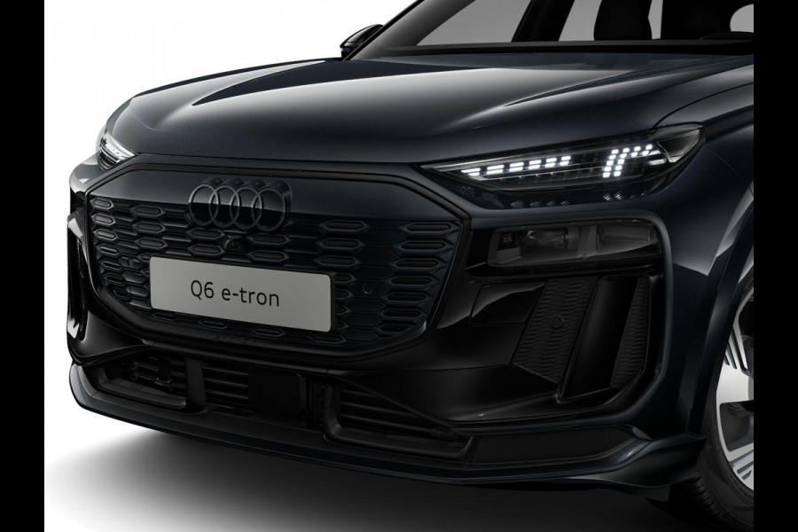 Audi Q6 e-tron S edition performance 100 kWh 306pk | Luchtvering | MMI Bijrijdersscherm | Adaptieve cruise controle | Elektrisch verstelbare stoelen
